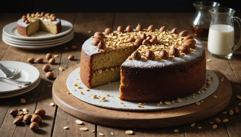 gateau au noisette et amande