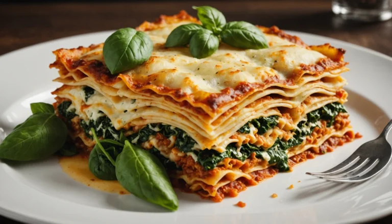 lasagne truite epinard