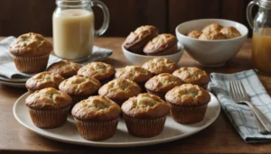 muffins healthy compote