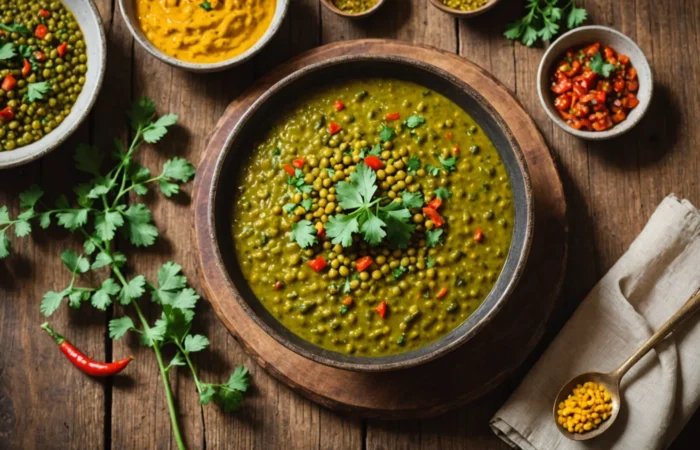 recette dahl lentilles vertes