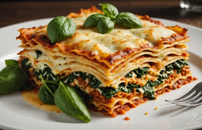 lasagne truite epinard
