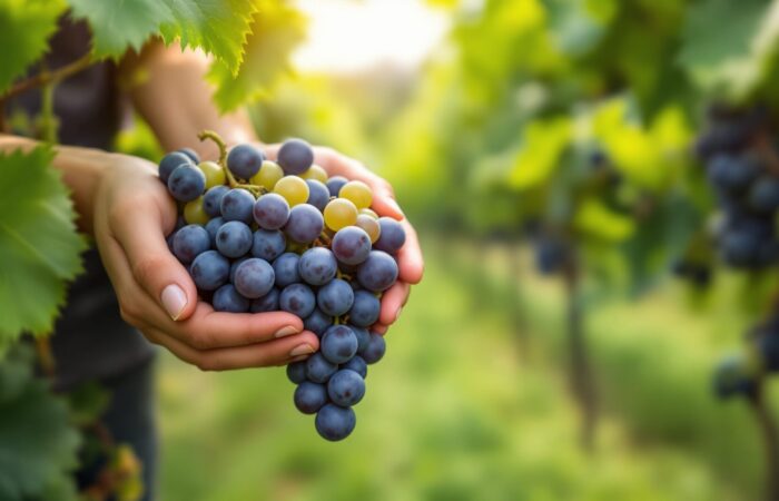 raisin vin nature
