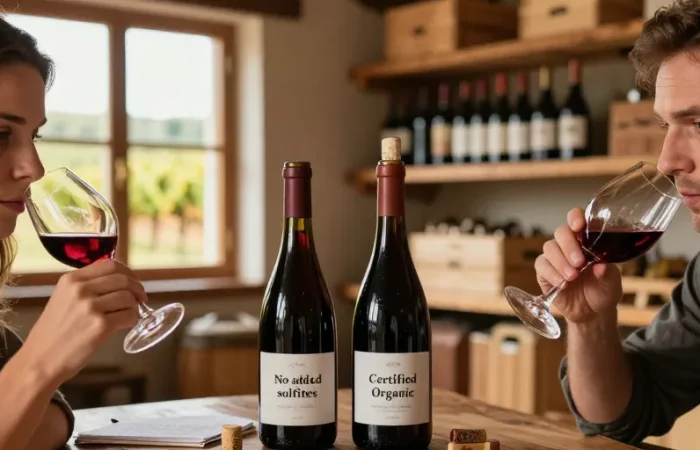 vin bio sans sulfite
